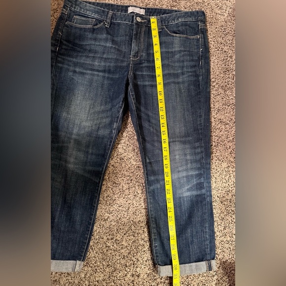BANANA REPUBLIC  Crop Skinny Fit Jeans Size 31/ 12P - Picture 11 of 11